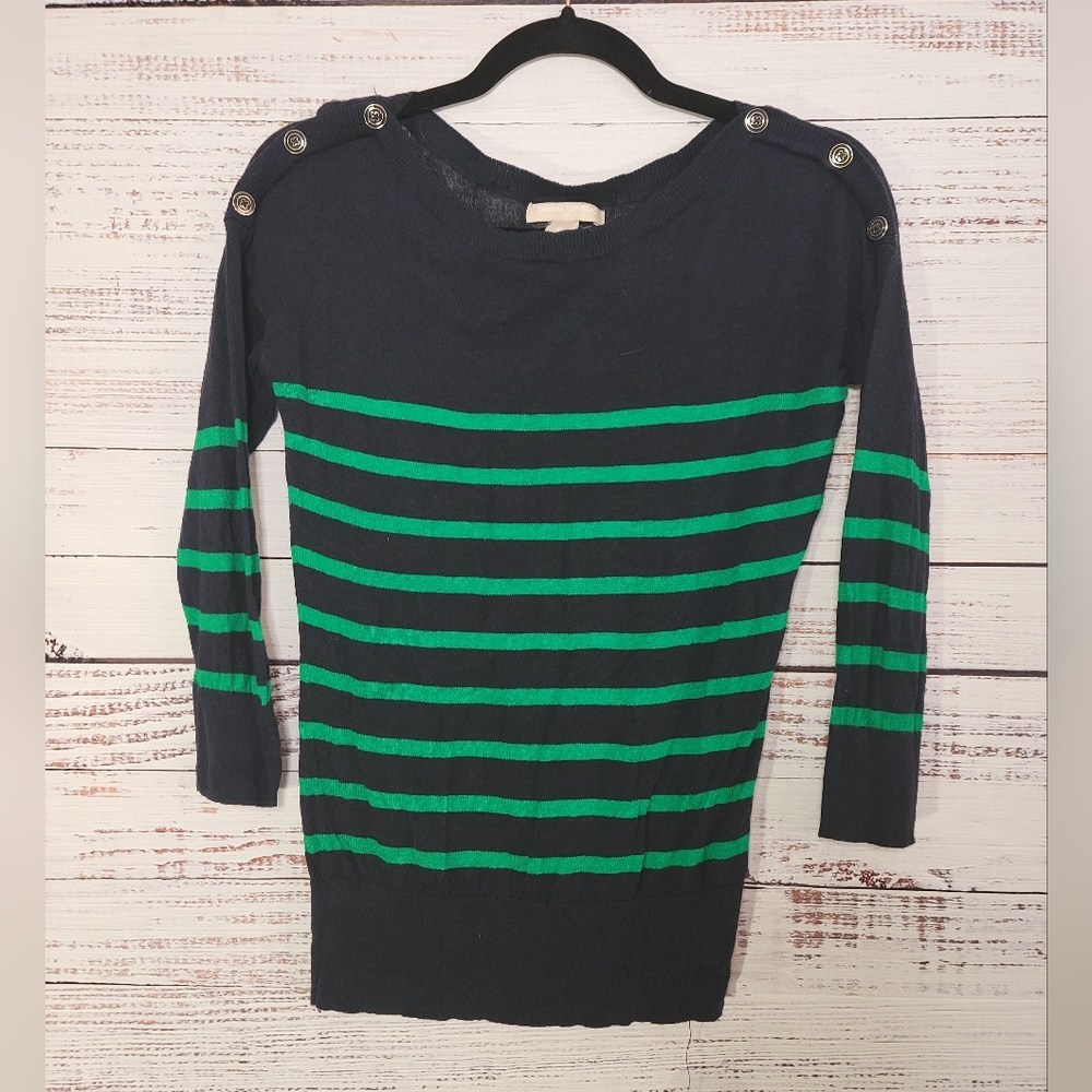 BANANA REPUBLIC XS LINEN-COTTON SWEATER